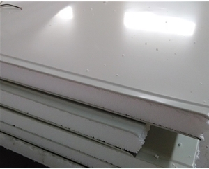 苏州苏州净化彩钢板50厚1150型EPS净化板公口细节